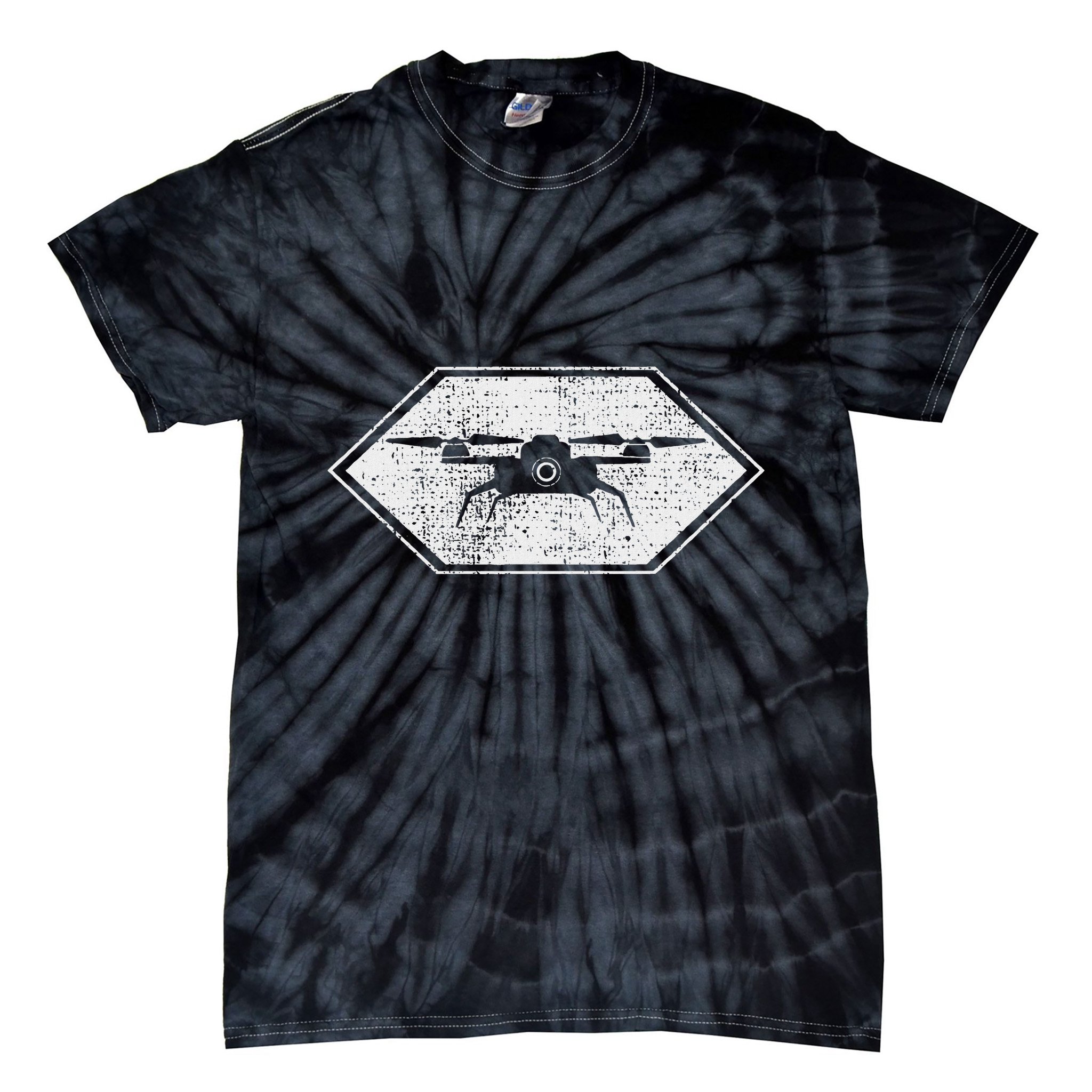 Drone Quadcopter Pilot Rc Fpv Gift Tie-Dye T-Shirt