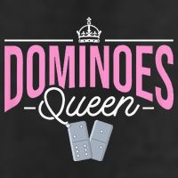 Dominoes Queen Play Domino Mexican Domino 7 Panel Mesh Trucker Snapback Hat