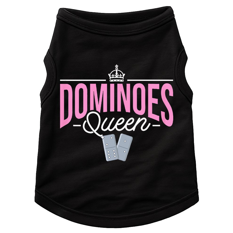 Dominoes Queen Play Domino Mexican Domino Doggie Tank