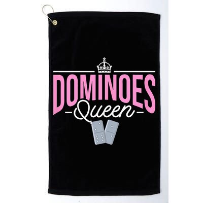 Dominoes Queen Play Domino Mexican Domino Golf Towel