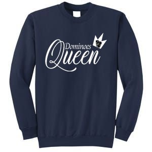 Dominoes Queen Play Domino Mexican Domino Sweatshirt