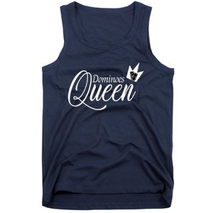 Dominoes Queen Play Domino Mexican Domino Tank Top