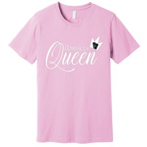 Dominoes Queen Play Domino Mexican Domino Premium T-Shirt