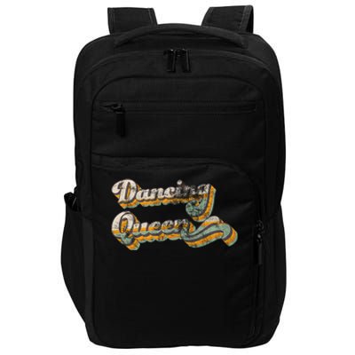 Dancing Queen Retro 1970s Vintage Gift Impact Tech Backpack