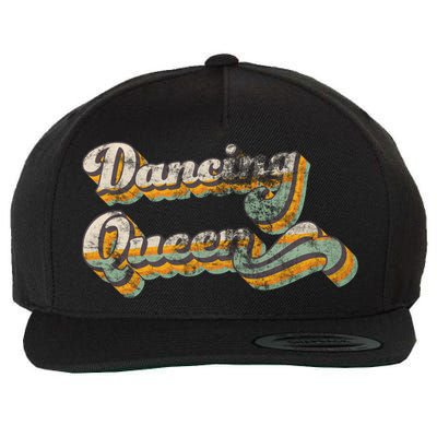 Dancing Queen Retro 1970s Vintage Gift Wool Snapback Cap