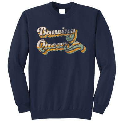 Dancing Queen Retro 1970s Vintage Gift Tall Sweatshirt