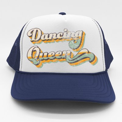 Dancing Queen Retro 1970s Vintage Gift Trucker Hat