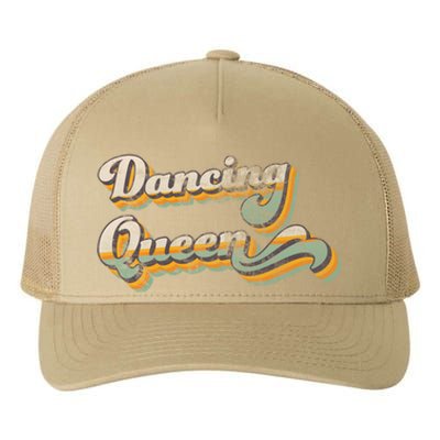 Dancing Queen Retro 1970s Vintage Gift Yupoong Adult 5-Panel Trucker Hat