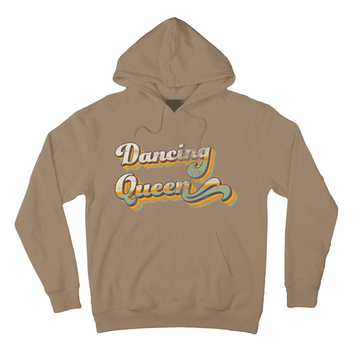 Dancing Queen Retro 1970s Vintage Gift Hoodie