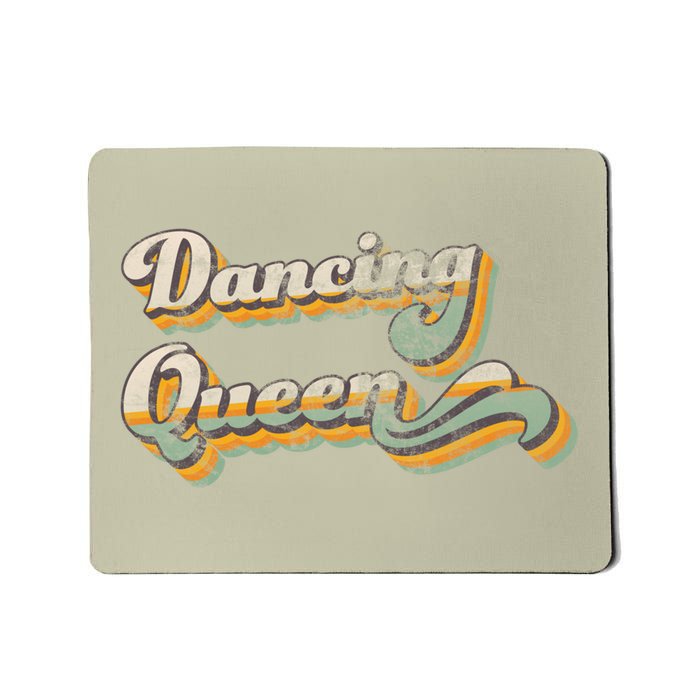 Dancing Queen Retro 1970s Vintage Gift Mousepad