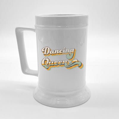 Dancing Queen Retro 1970s Vintage Gift Beer Stein