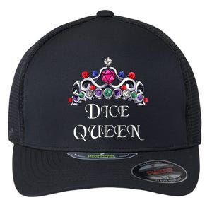 Dice Queen Role-playing Flexfit Unipanel Trucker Cap