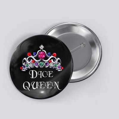 Dice Queen Role-playing Button