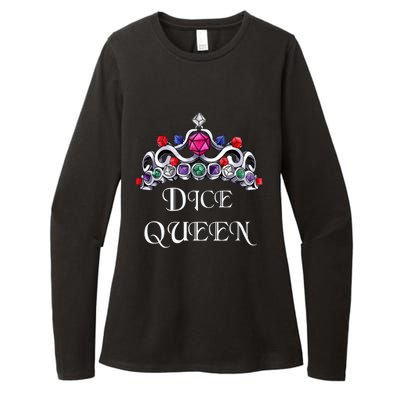 Dice Queen Role-playing Womens CVC Long Sleeve Shirt