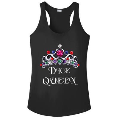 Dice Queen Role-playing Ladies PosiCharge Competitor Racerback Tank