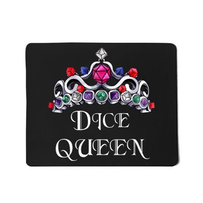 Dice Queen Role-playing Mousepad