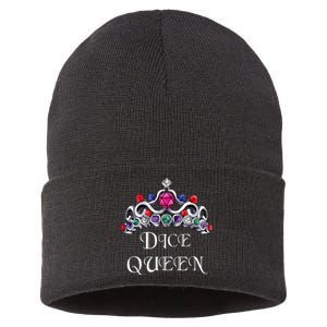 Dice Queen Role-playing Sustainable Knit Beanie