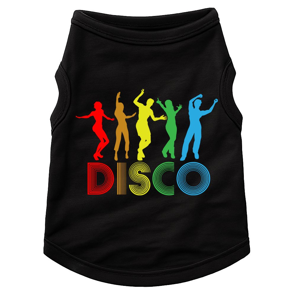 Dancing Queen Retro Vintage Disco 70s Doggie Tank
