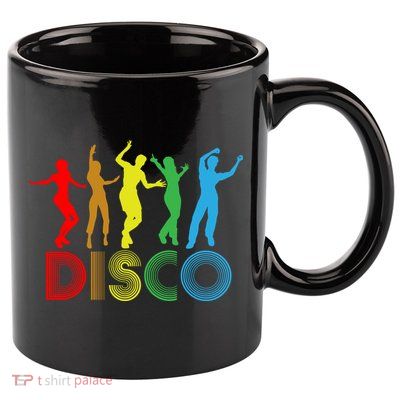 Dancing Queen Retro Vintage Disco 70s 11oz C Handle Ceramic Mug
