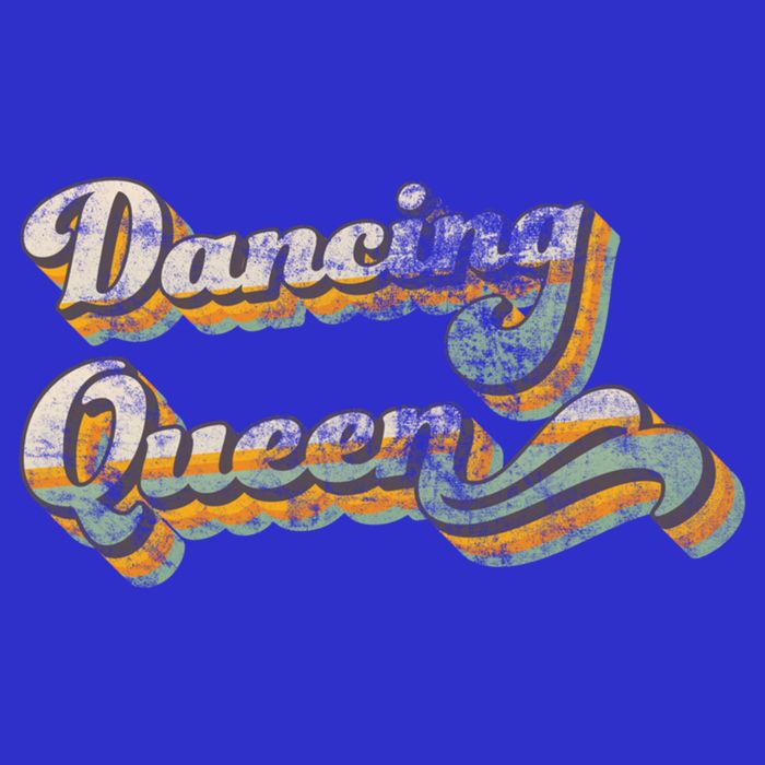 Dancing Queen Retro 1970s Vintage Gift Sweatshirt