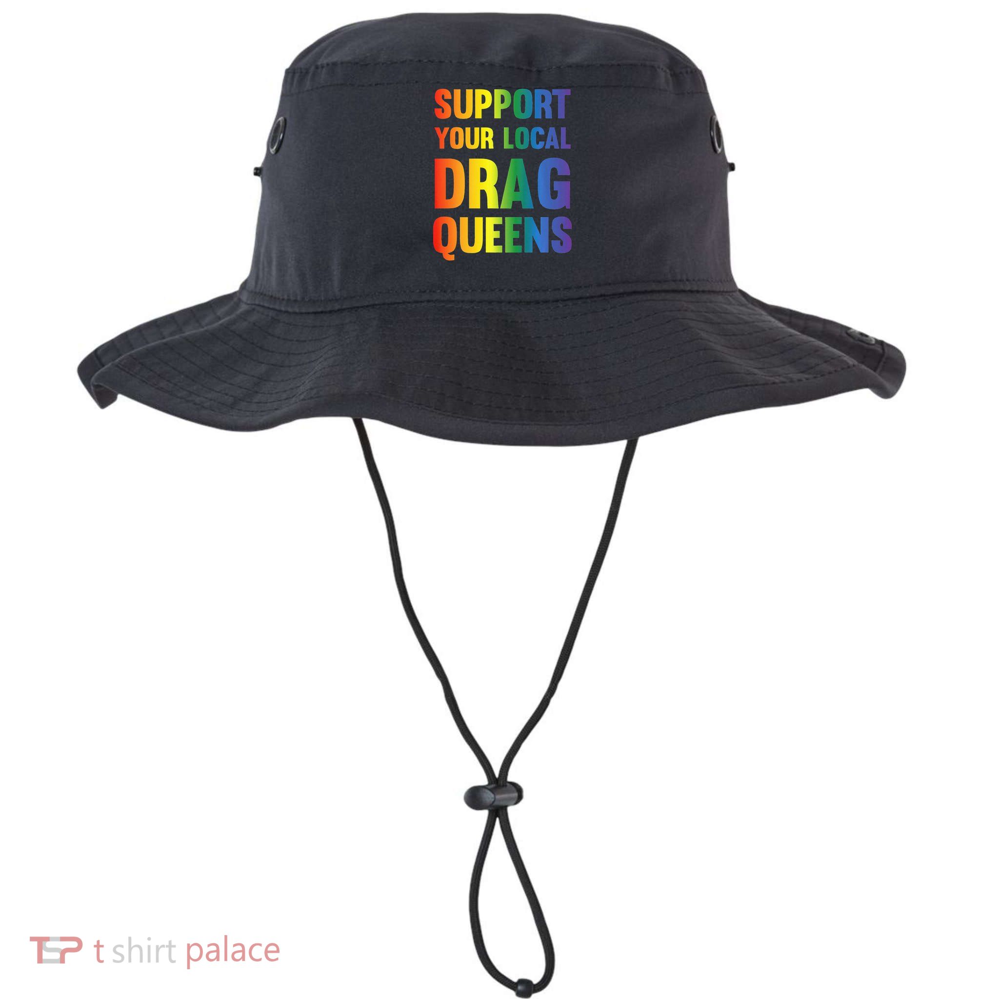 Drag Queen Support Your Local Drag Queens Premium Bucket Hat