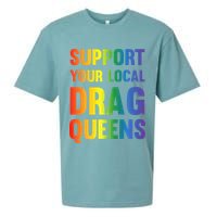 Drag Queen Support Your Local Drag Queens Premium Sueded Cloud Jersey T-Shirt