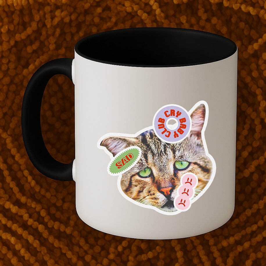 Drama Queen Sad Cat Funny & Ugly Cute Mug