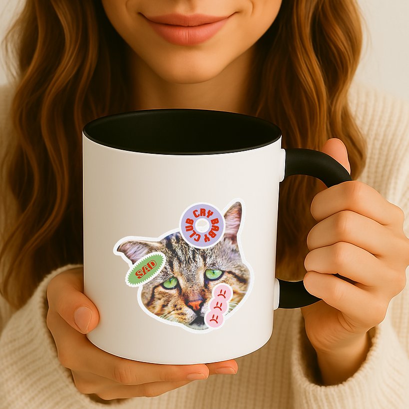 Drama Queen Sad Cat Funny & Ugly Cute Mug