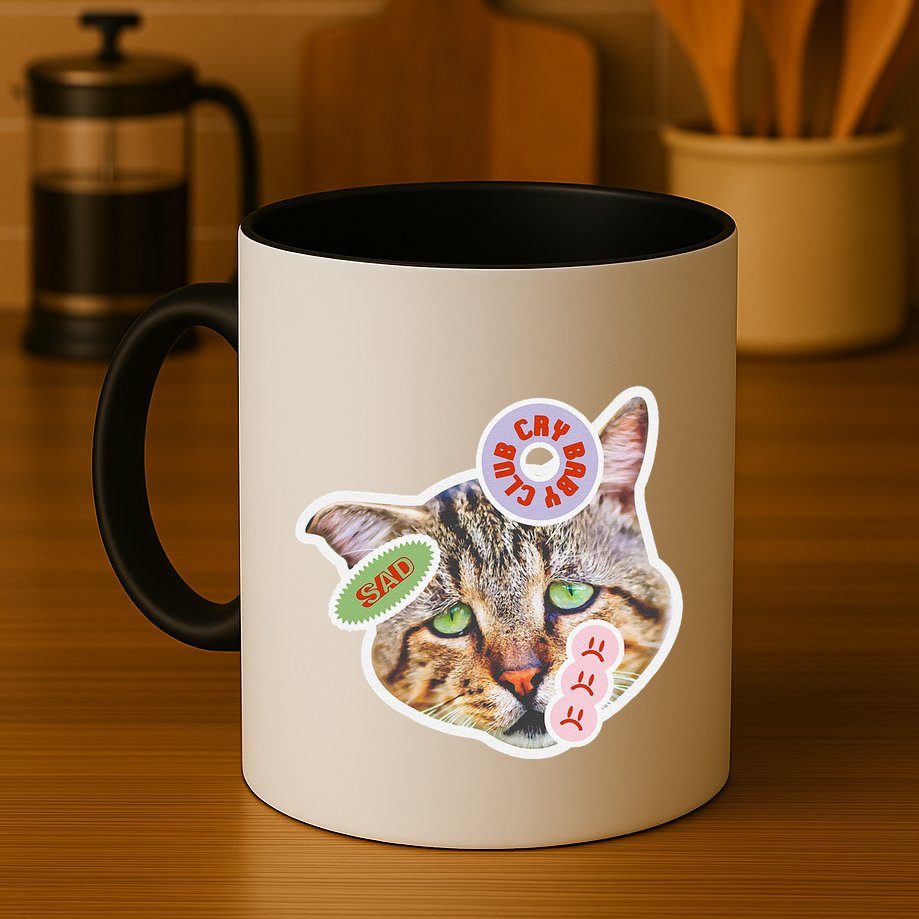 Drama Queen Sad Cat Funny & Ugly Cute Mug