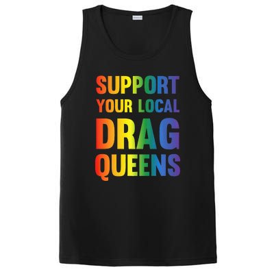 Drag Queen Support Your Local Drag Queens PosiCharge Competitor Tank