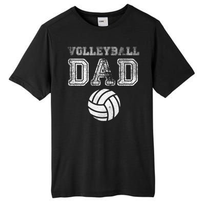 Distressed Quote Vintage Volleyball Dad Gift Tall Fusion ChromaSoft Performance T-Shirt