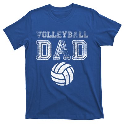 Distressed Quote Vintage Volleyball Dad Gift T-Shirt