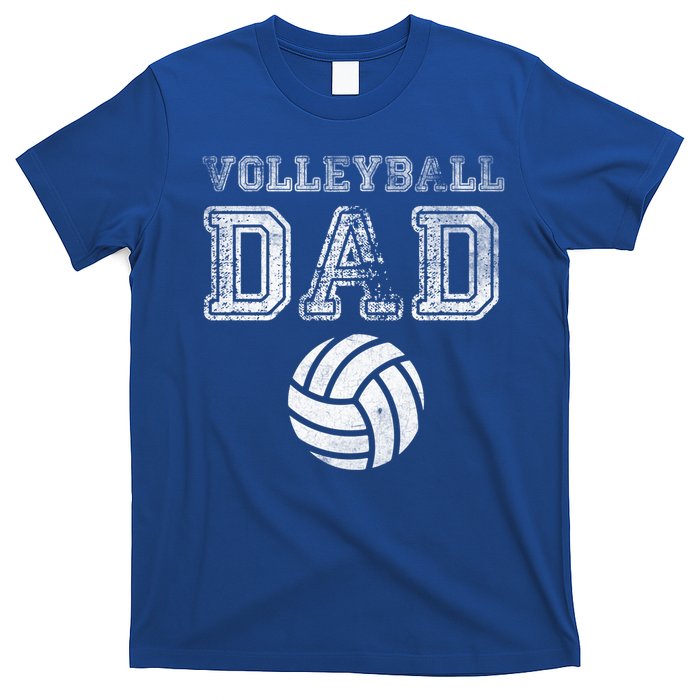 Distressed Quote Vintage Volleyball Dad Gift T-Shirt