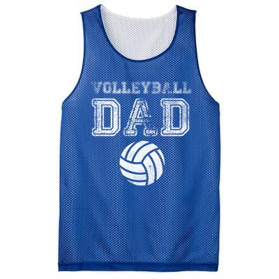 Distressed Quote Vintage Volleyball Dad Gift Mesh Reversible Basketball Jersey Tank