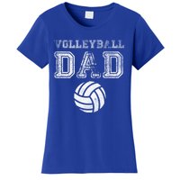 Distressed Quote Vintage Volleyball Dad Gift Women's T-Shirt