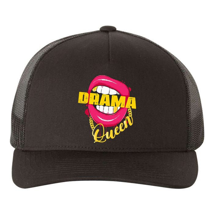 Drama Queen Woman Outfit Yupoong Adult 5-Panel Trucker Hat