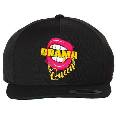 Drama Queen Woman Outfit Wool Snapback Cap