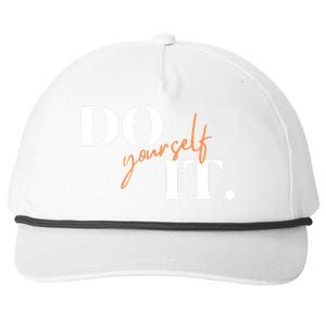 Don't Quit Yourself Motivational Snapback Five-Panel Rope Hat