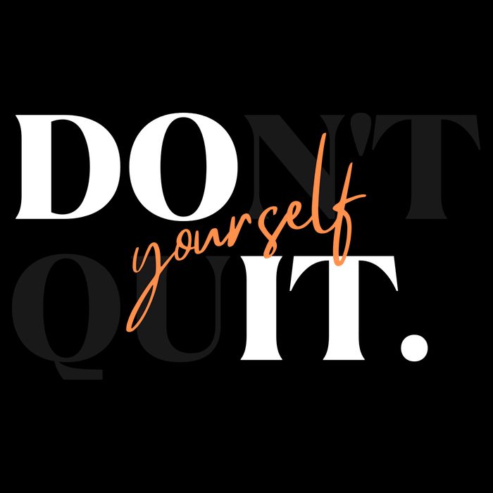 Don't Quit Yourself Motivational Tall Sweatshirt