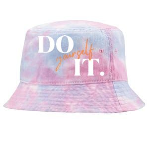 Don't Quit Yourself Motivational Tie-Dyed Bucket Hat