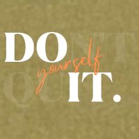 Don't Quit Yourself Motivational Garment-Dyed Women's Muscle Tee