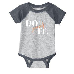 Don't Quit Yourself Motivational Infant Baby Jersey Bodysuit