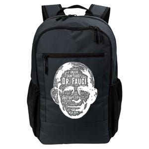 Dr. Fauci Word Face Portrait Daily Commute Backpack