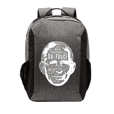 Dr. Fauci Word Face Portrait Vector Backpack