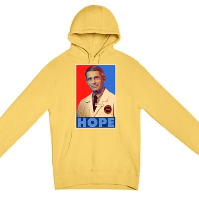 Dr Anthony Fauci Hope Premium Pullover Hoodie