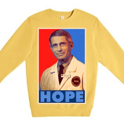 Dr Anthony Fauci Hope Premium Crewneck Sweatshirt