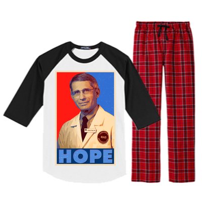 Dr Anthony Fauci Hope Raglan Sleeve Pajama Set