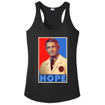 Dr Anthony Fauci Hope Ladies PosiCharge Competitor Racerback Tank