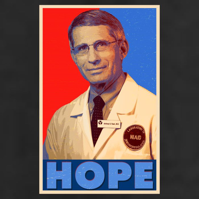 Dr Anthony Fauci Hope Trucker Hat