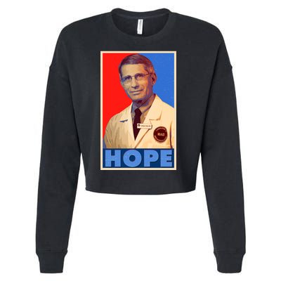 Dr Anthony Fauci Hope Cropped Pullover Crew
